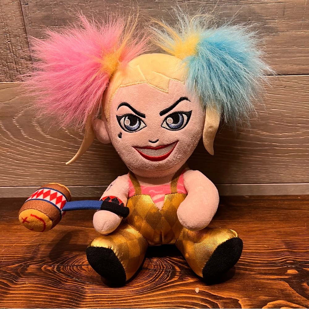 DC Comics Birds of Prey Harley‎ Quinn 8" Phunny Plush by Kidrobot